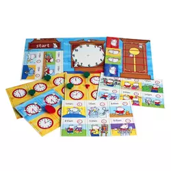Educational Set Clementoni Young Learners What Time is it? CL 50508