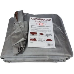 shumee Srebrno rjava ponjava 3x5 m zelo debela (210 g/m2)