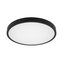 Brilagi-LED Kupatilska plafonjera ZENNA LED/18W/230V prečnik 29,5 cm IP44 crna
