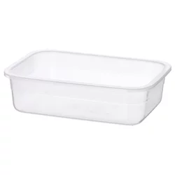 IKEA 365+ Posuda za hranu, pravougaono/plastika, 1.0 lPrikaži specifikacije mera