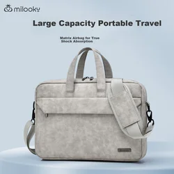 Milooky Torba za laptop, Svetlosiva