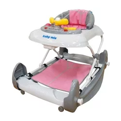 Baby Mix hodalica s ljuljačkom pink