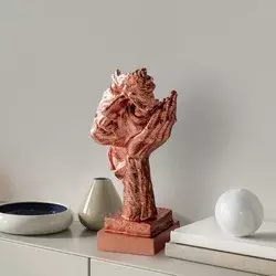 Aberto Design Dekorativna figura Yak-030, 16x33x14 cm
