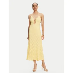 Bardot Cocktail obleka Rosala 59904DB1 Rumena Regular Fit