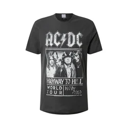 AMPLIFIED Majica ACDC HIGHWAY TO HELL, črna, siva
