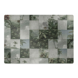 Decormat Podloga za stol Tropical patchwork 140x100 cm 2 cm