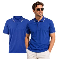 Moška polo majica Lotto - modračasto modra