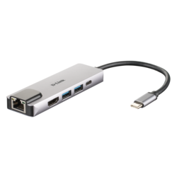 D-Link DUB-M520, 5-in-1 USB-C Hub sa HDMI/Ethernet i napajanjem