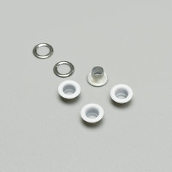 ARTFABRIC STORE Ringlice, Bele, 5mm, 40 komada
