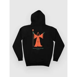 The Dudes Warlock Efd Classic moški pulover s kapuco black