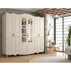 Hanah Home Ormar Rb-049, 210x190x52 cm, Bež