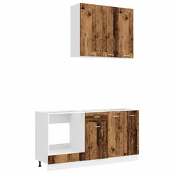 Kuhinjska jedinica LYON 5 pcs Staro drvo Konstruirano drvo