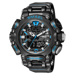Sat SMAEL ZA-14074 - Crna / Plava KP14074