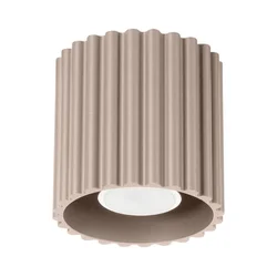 Sollux SL.1814 - Spot svetiljka AURA 1xGU10/10W/230V 10 cm taupe