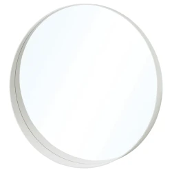 ROTSUND Ogledalo, bela, 60 cm