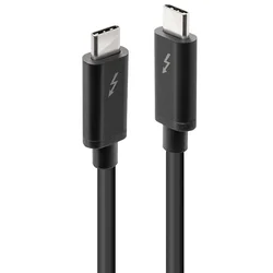 Lindy 41557 Thunderbolt cable 2 m Black 20 Gbit/s