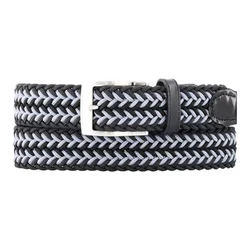 Moški pas Alberto Multicolour Braided Multicolor 100 cm