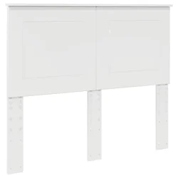 Vidaxl Vzglavje Svetlo Belo 100 cm Konstruirano leseno