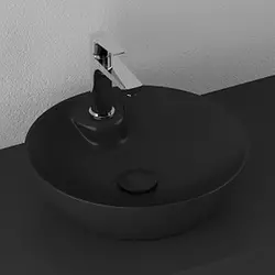 Sistema Y nadgradni lavabo 45cm matt black