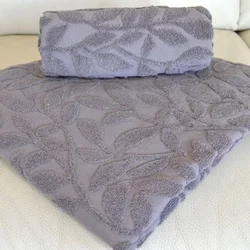 Pešlir Leaves 70x130cm-dark grey