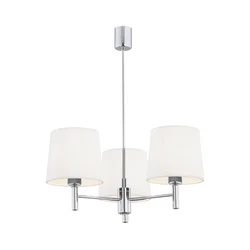 Brilagi - Luster na šipci MONTE 3xE27/15W/230V krem/sjajni hrom