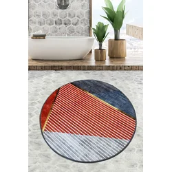 Lessentiel Maison Prostirka za kupatilo 120x120cm Šarena