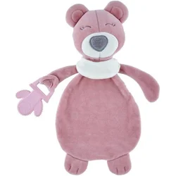 BABYJEM Igračka sa glodalicom Sweet Bear roze