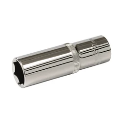 Vtičnica 17 mm 1/2 HEX dolga srebrna črta