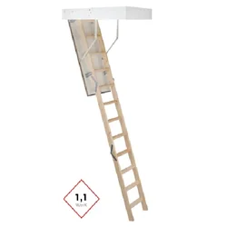 MINKA Tavanske merdevine Super Step, 120x60 cm, Bež