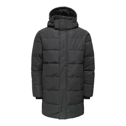 Only & Sons Prehoden plašč ONSCARL temno siva