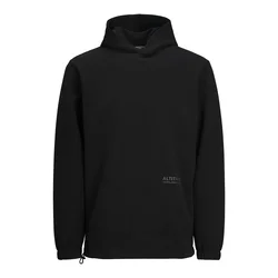 JACK & JONES Majica Altitude  siva / črna