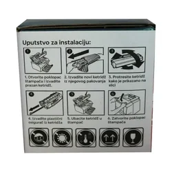Toner Gembird 207A(W2213A)-M M255/M283 zam. kaseta za HP Magent 1.25k (sa cipom)