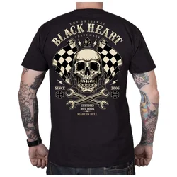 Ulična majica moška - STARTER - BLACK HEART - 001-0037-BLK