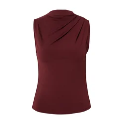 PIECES Top Madison  karminsko rdeča