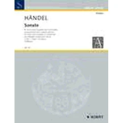 HANDEL NOTE ZA GODALA SONATE C-DUR FOR viola