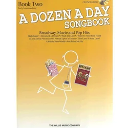 A DOZEN A DAY SONGBOOK BOOK TWO EARLY INTERMEDIATE+CD