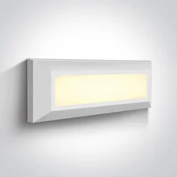 VANJSKA ZIDNA LED SVJETILJKA 3,5W CCTV IP65 BIJELA