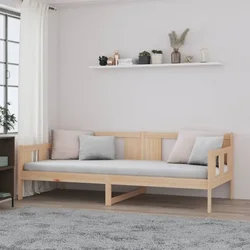 Dnevni ležaj od masivne borovine 90 x 190 cm