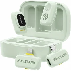 Hollyland Lark A1 Combo Mint Green with USB-C+ Lightning Brezžični set