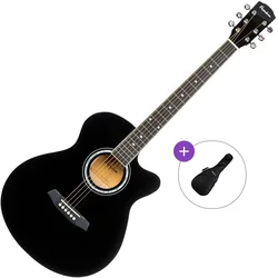 Pasadena PGC-10 Basic SET Black Jumbo akustična gitara