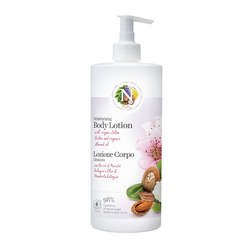 NATURAL Hidratantni losion za telo sa ši puterom i bademovim uljem, 750 ml