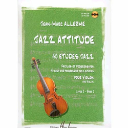 ALLERME:JAZZ ATTITUDE 40 ETUDES VOL. 2 +CD