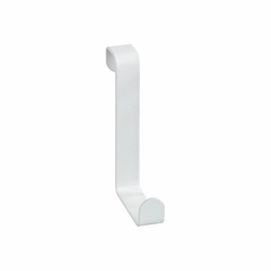 WENKO 23545100-Vešalica za vrata 7,6x6 cm bela
