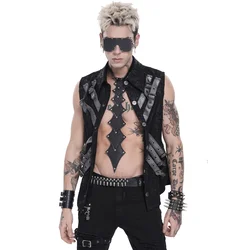 Kravata DEVIL FASHION - Punk - črna - AS295