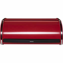 Brabantia Roll Top Bread Bin red