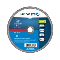HOEGERT HT6D638 Brusilna plošča za kovino, 230 mm, 6.8 mm (10kom)