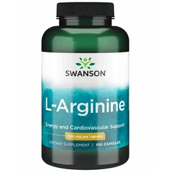 Swanson – L-Arginine 500 mg 100 kapsula