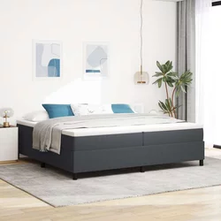 Krevetna platforma Tamno siva 200 x 200 cm Kordura tekstil