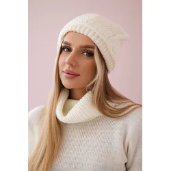 Kesi Womens cap Klarysa K393 ecru