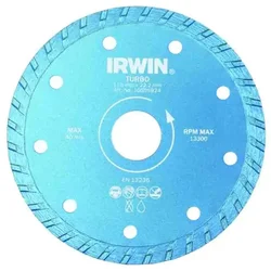 Dijamantska ploča za sečenje cigli, keramike TURBO 180mm/22.22 IRWIN